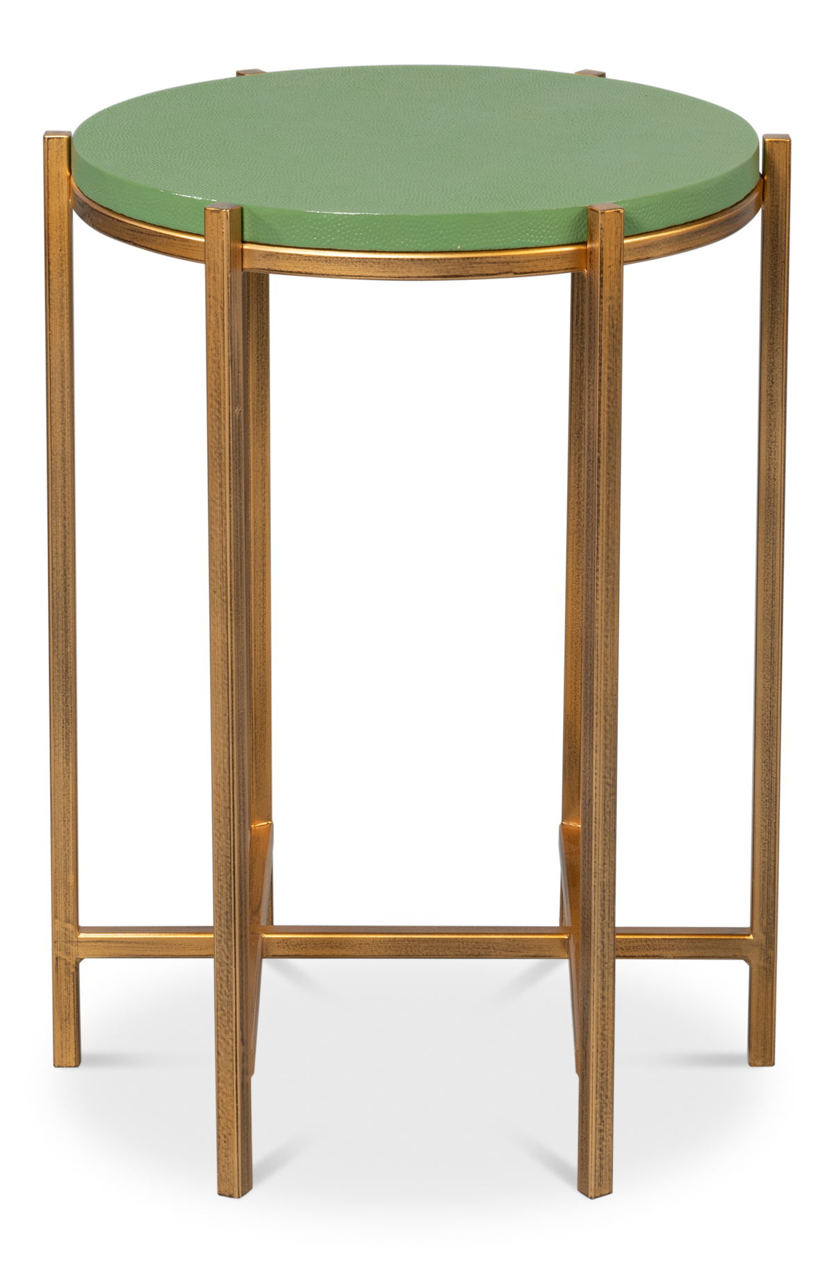 Spence Side Table  Watercress, by Sarreid, 1'4" length x 1'4" width x 1'9" height View 2
