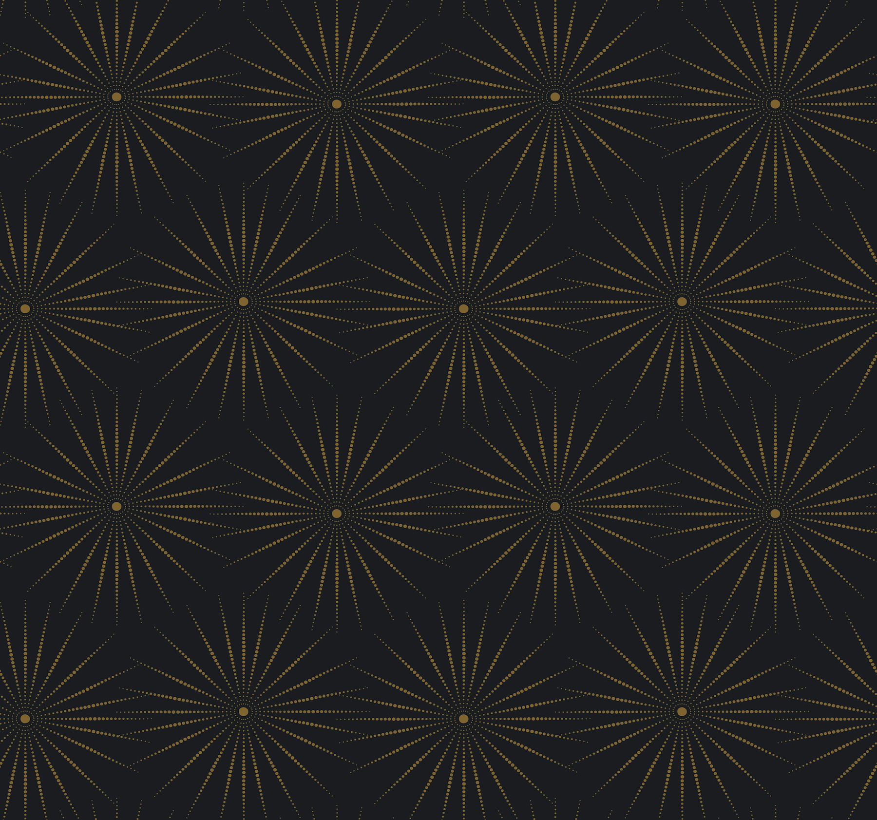 Starlight Black & Gold Wallpaper large image 