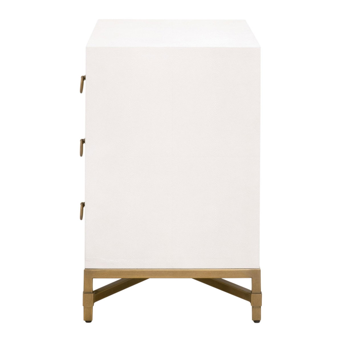 Strand Shagreen 3-Drawer Nightstand, by Essentials for Living, 35" width x 30" height x 19" depth View 5