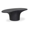 Yumi Outdoor Coffee Table Black, by Moe's Home, 47" width x 15.5" height x 23.6" depth thumbnail 2