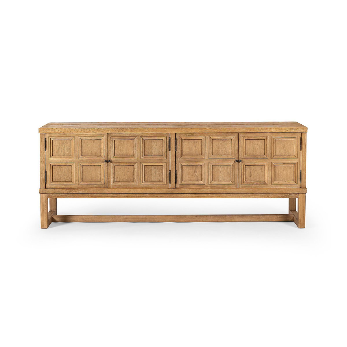 Tamara Media Console, by Four Hands, 78" width x 30" height x 18.25" depth View 1