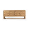 Tamara Media Console, by Four Hands, 78" width x 30" height x 18.25" depth thumbnail 1