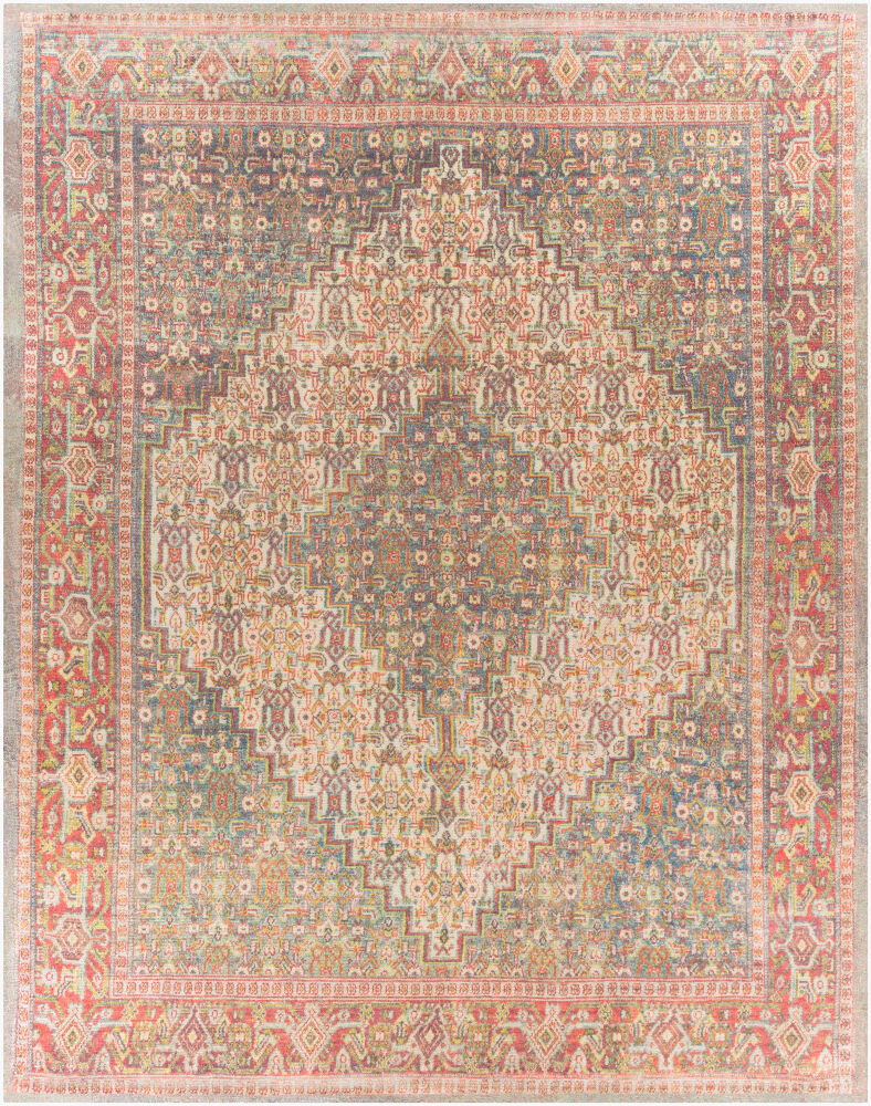 Unique Handmade Rug, by Surya, 4' length x 2'6" width