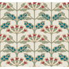Tracery Blooms Cream Metallic Wallpaper thumbnail 0