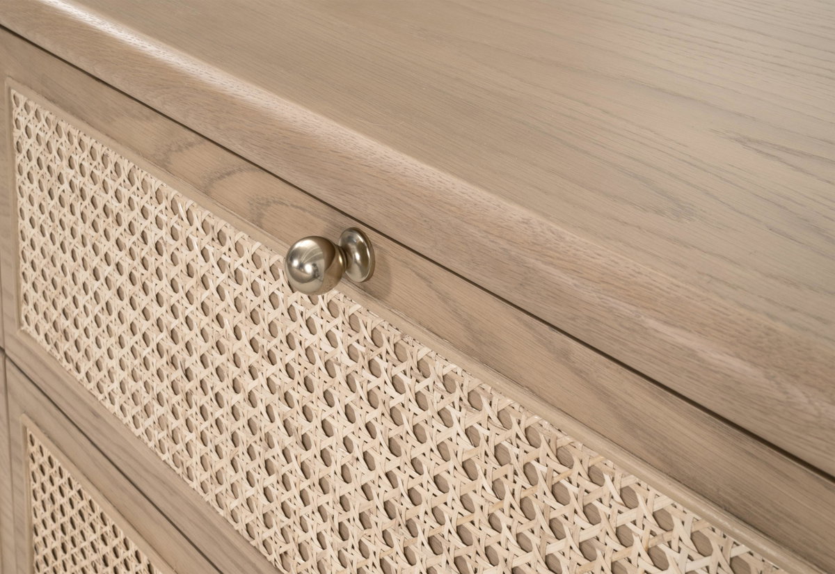 Cannes 6-Drawer Double Dresser, by Essentials for Living, 68" width x 35" height x 20" depth View 7