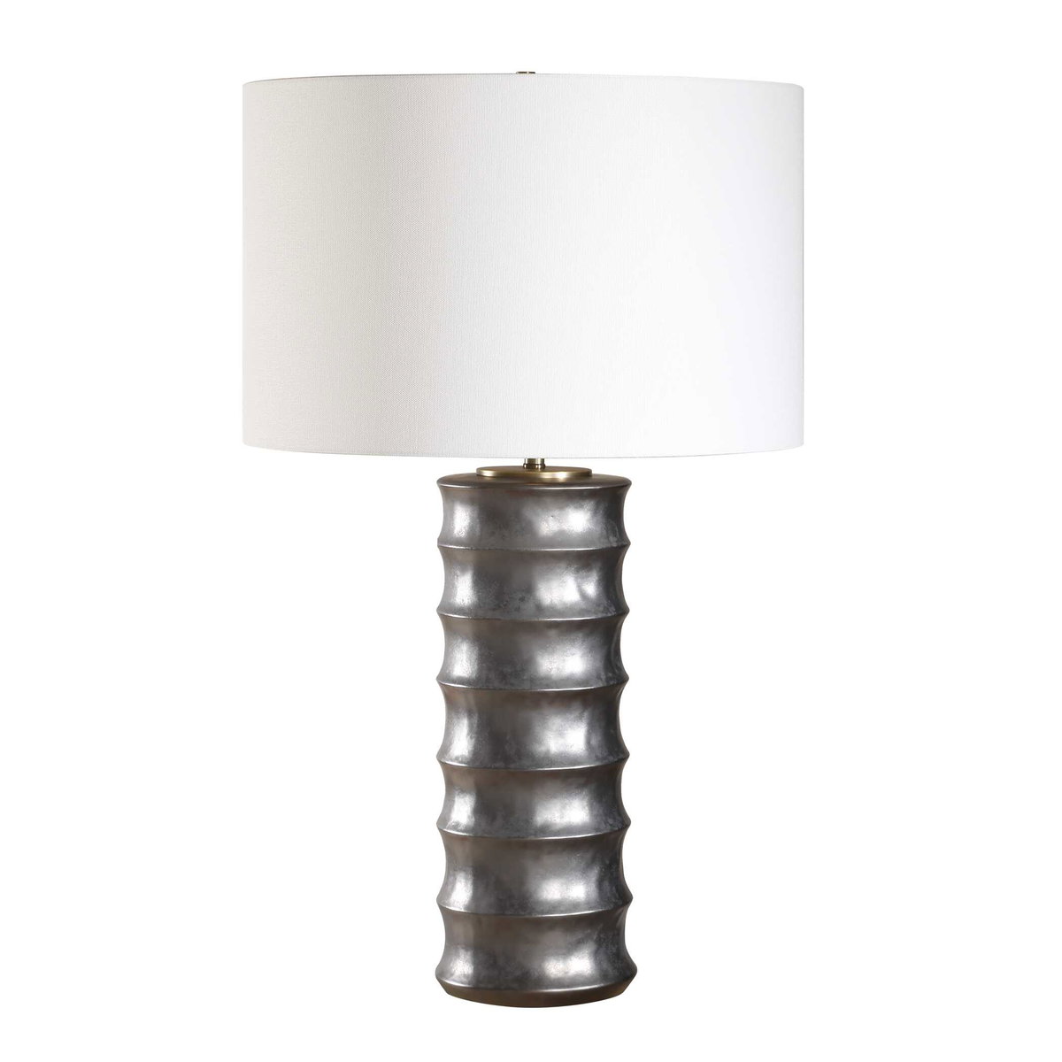 Corvair Scalloped Table Lamp, by Uttermost, 17" width x 28.5" height x 17" depth View 5