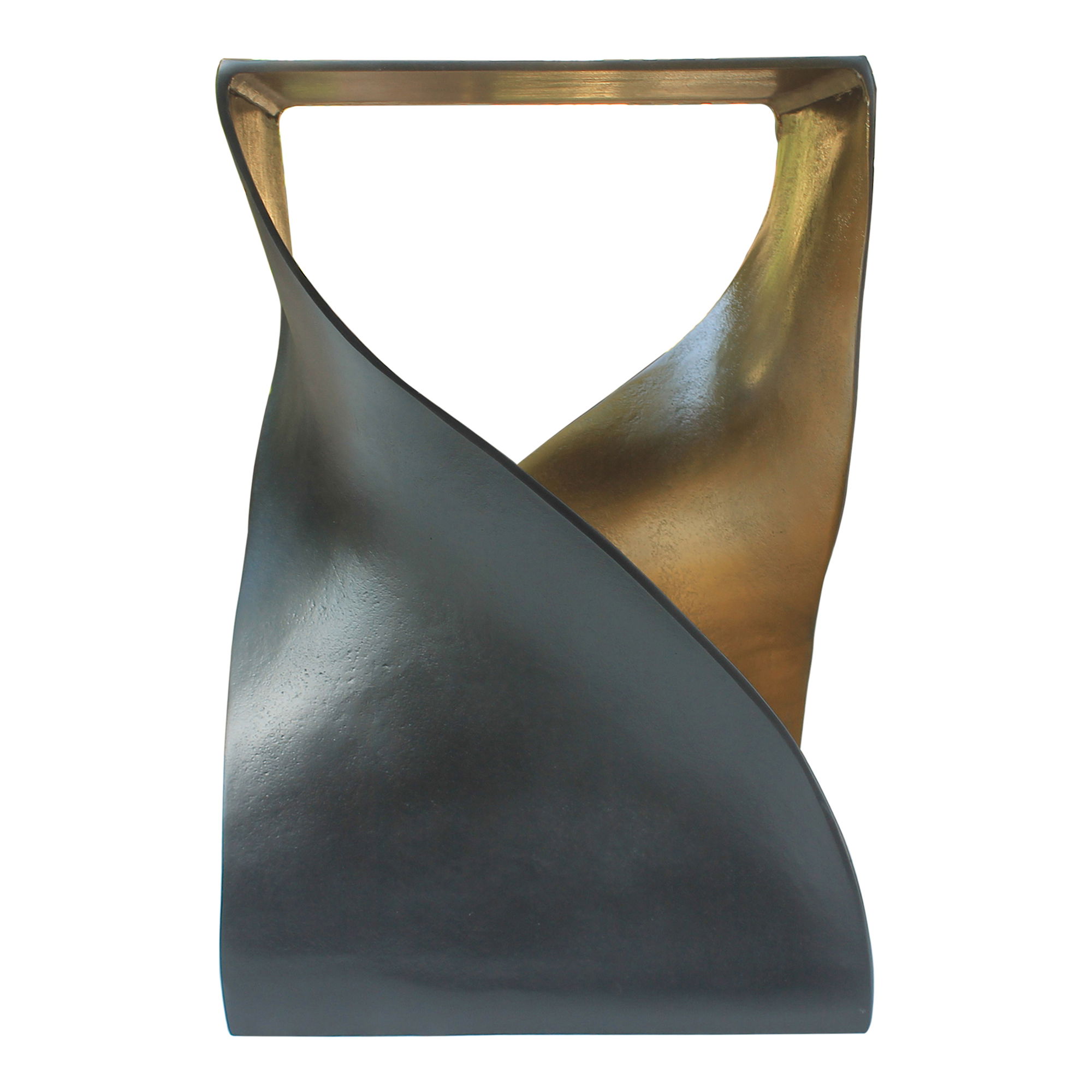 Twist Accent Table Black large image 
