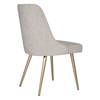Bramwell Gray Dining Chair, by Uttermost, 21" width x 34" height x 22.5" depth thumbnail 6
