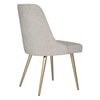 Bramwell Gray Dining Chair, by Uttermost, 21" width x 34" height x 22.5" depth thumbnail 6