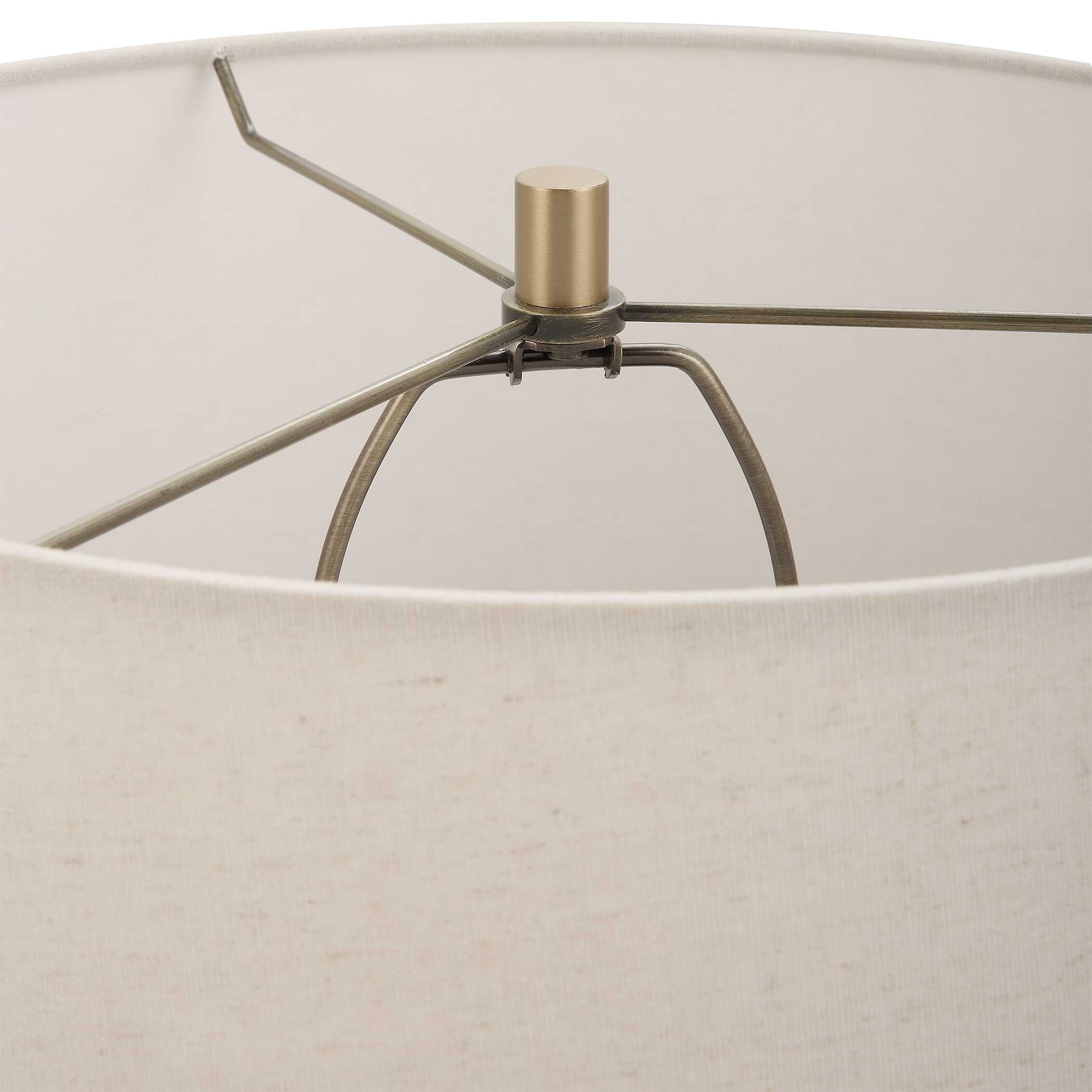 Lunia Gray Glass Table Lamp Lunia Gray Glass Table Lamp large image