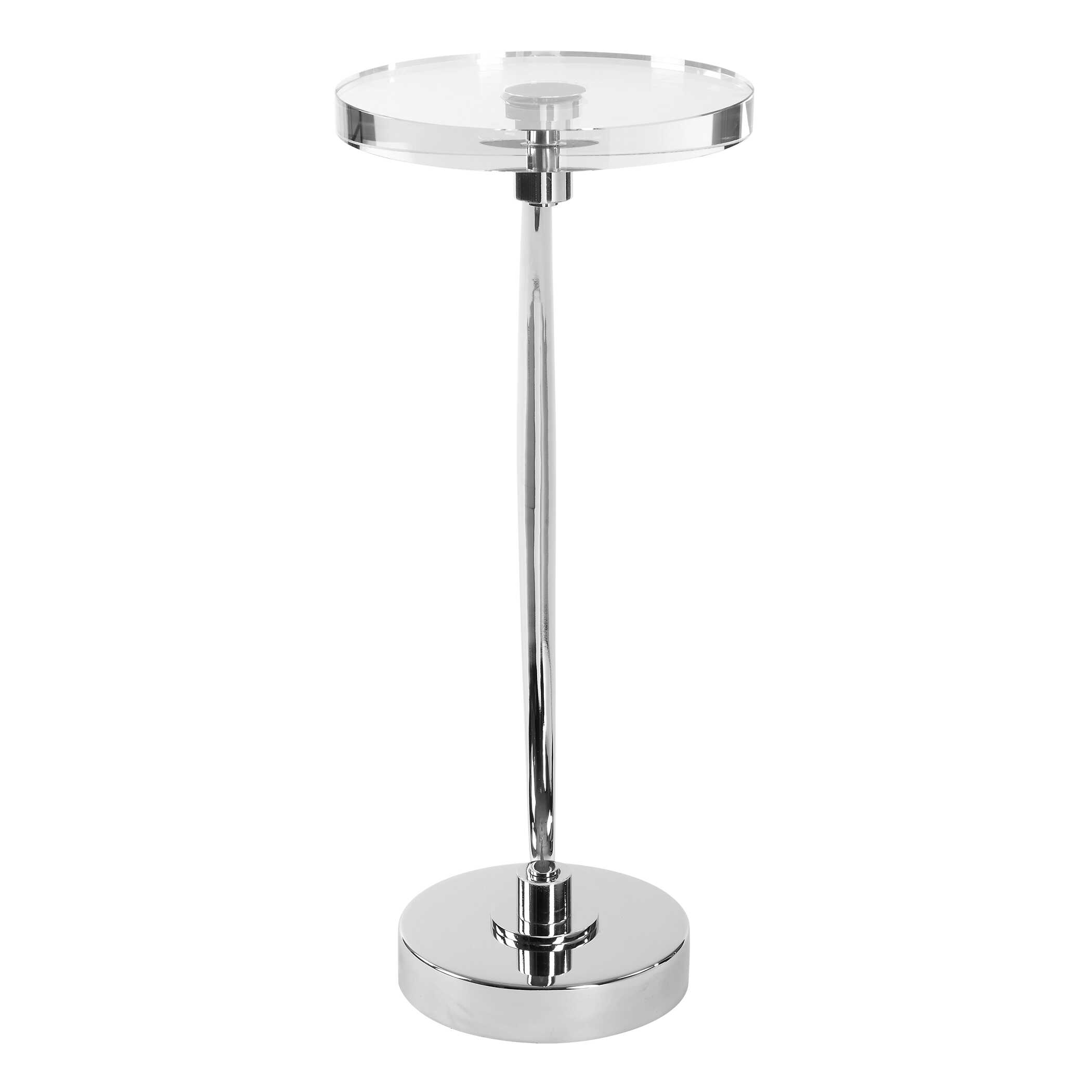 Waveney Nickel Drink Table large image 