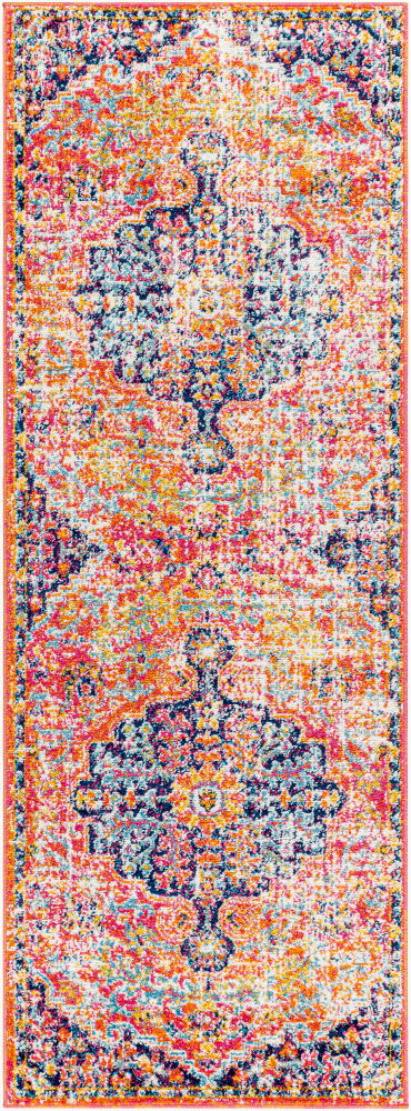 Harput Machine Woven Rug, by Surya, 7'2.61" length x 2'7.5" width