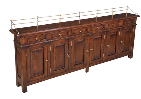 Cafe Au Lait Buffet Driftwood Finish