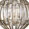 Vicentina 6 Light Sphere Pendant, Ceiling Light by Uttermost, 28.75" height x 22" diameter thumbnail 4