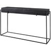 Telone Modern Black Console Table thumbnail 4