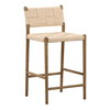 Xiana Counter Stool Natural, Counter & Bar Stool by Dovetail, 18.5" width x 37" height x 19.5" depth thumbnail 1