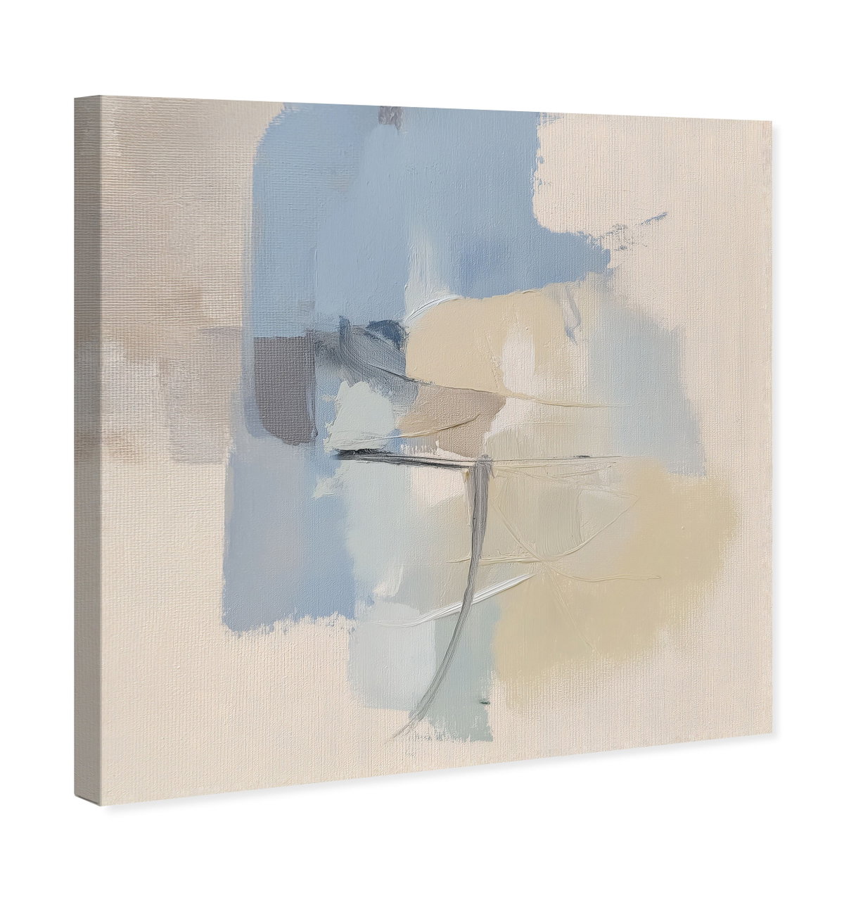 Clouded Calm II (Diamond Dust), Art by Oliver Gal,  40x40 View 2