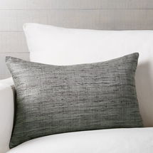 Online Designer Living Room Trevino Nickel 22"x15" Pillow with Feather-Down Insert