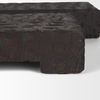 Shira Reclaimed Dark Brown Wooden Riser (Set of 2), Decorative Tray by Mercana, 18" length x 7.75" width x 2.5" height thumbnail 8