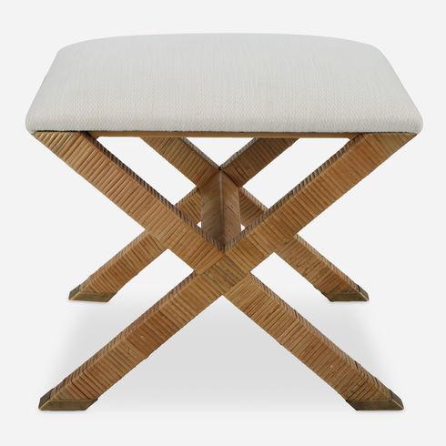 St. Tropez Rattan Small Bench