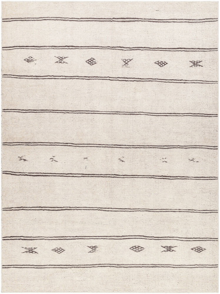 Rivi Machine Woven Rug, by Surya, 6'11.86" length x 5'2.99" width