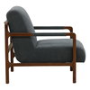Jordi Occasional Chair Blue, Accent Chair by Dovetail, 29.5" width x 35.2" height x 39" depth thumbnail 3