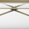 Trey  Gold Metal with Glass Console Table thumbnail 8