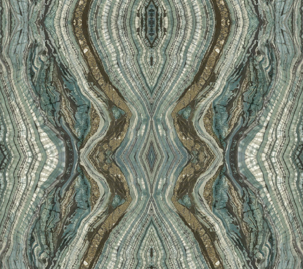 Kaleidoscope Teal Peel & Stick Wallpaper, by York Wall, 20' length x 2'3" width x 0.02" depth