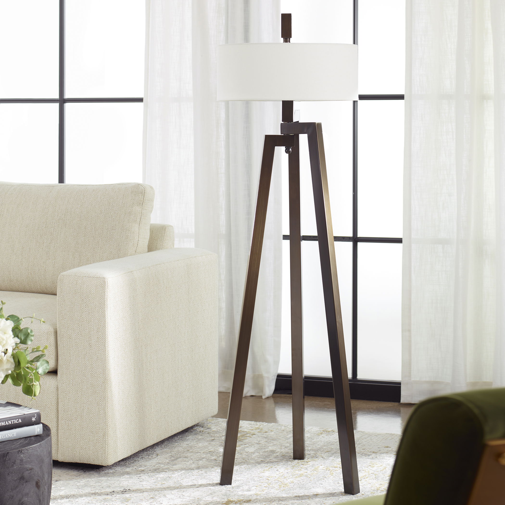 Mondovi Modern Floor Lamp large image 