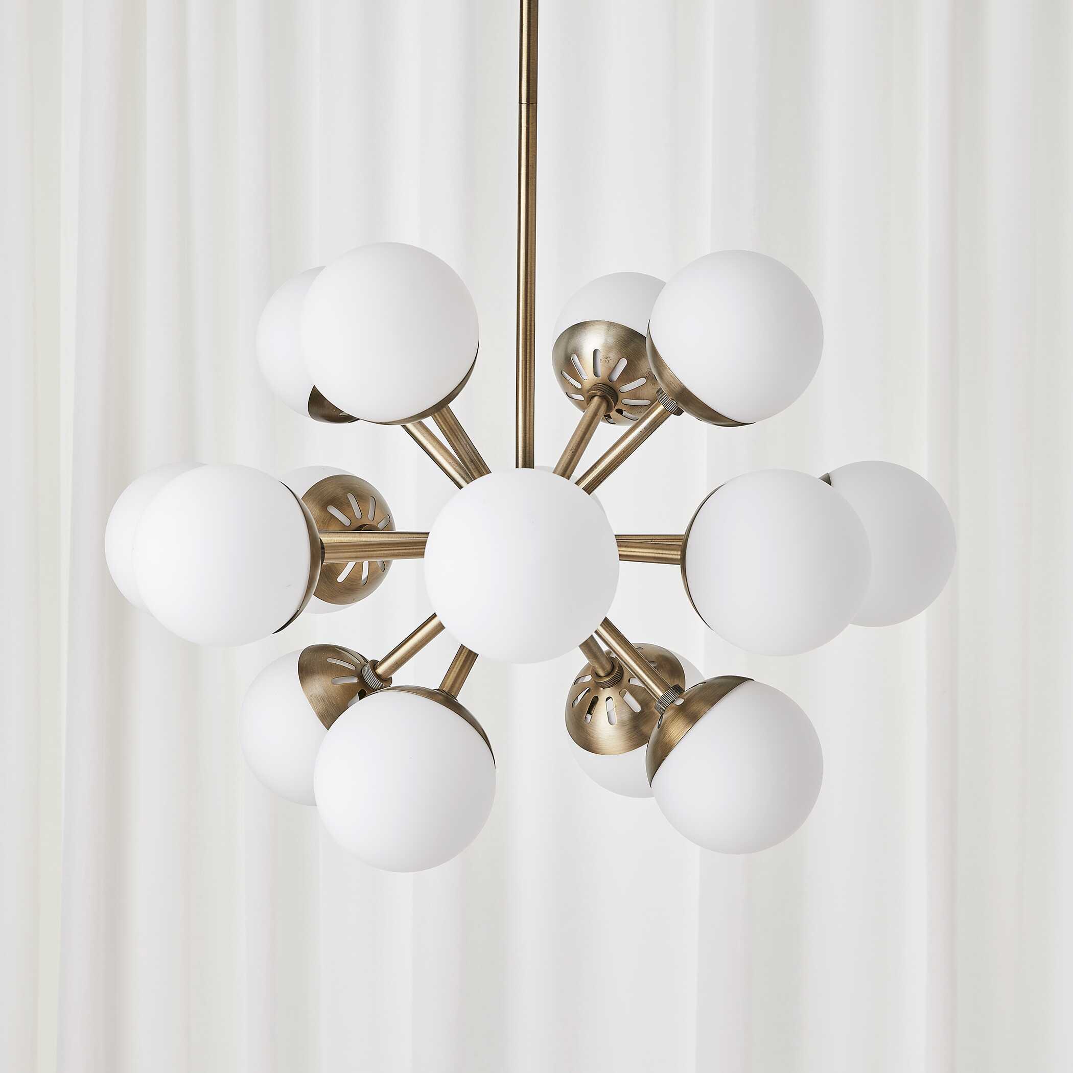 Droplet 16 Light Sputnik Chandelier large image 