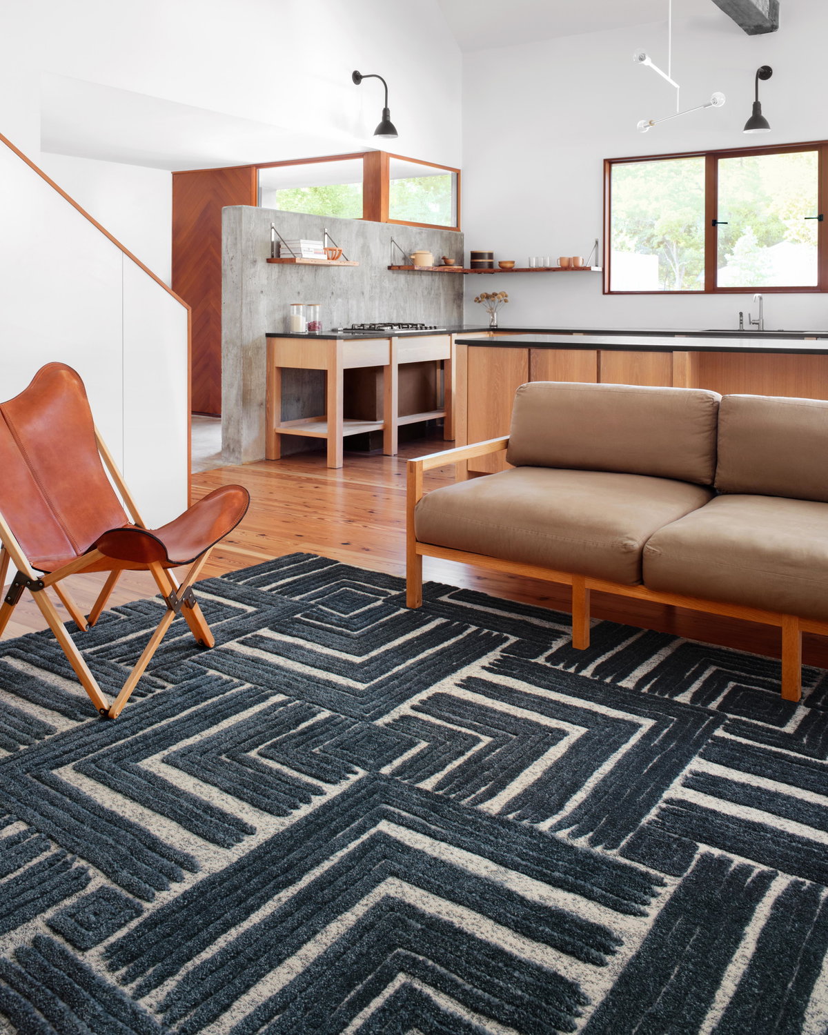 Loloi Hagen Rug, 2'7" length x 4' width View 2