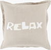 Relax Accent Pillow Down, Decorative Pillow by Surya, 18" length x 18" width thumbnail