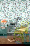 Temple Garden Bardados Green Peel & Stick Wallpaper thumbnail 1