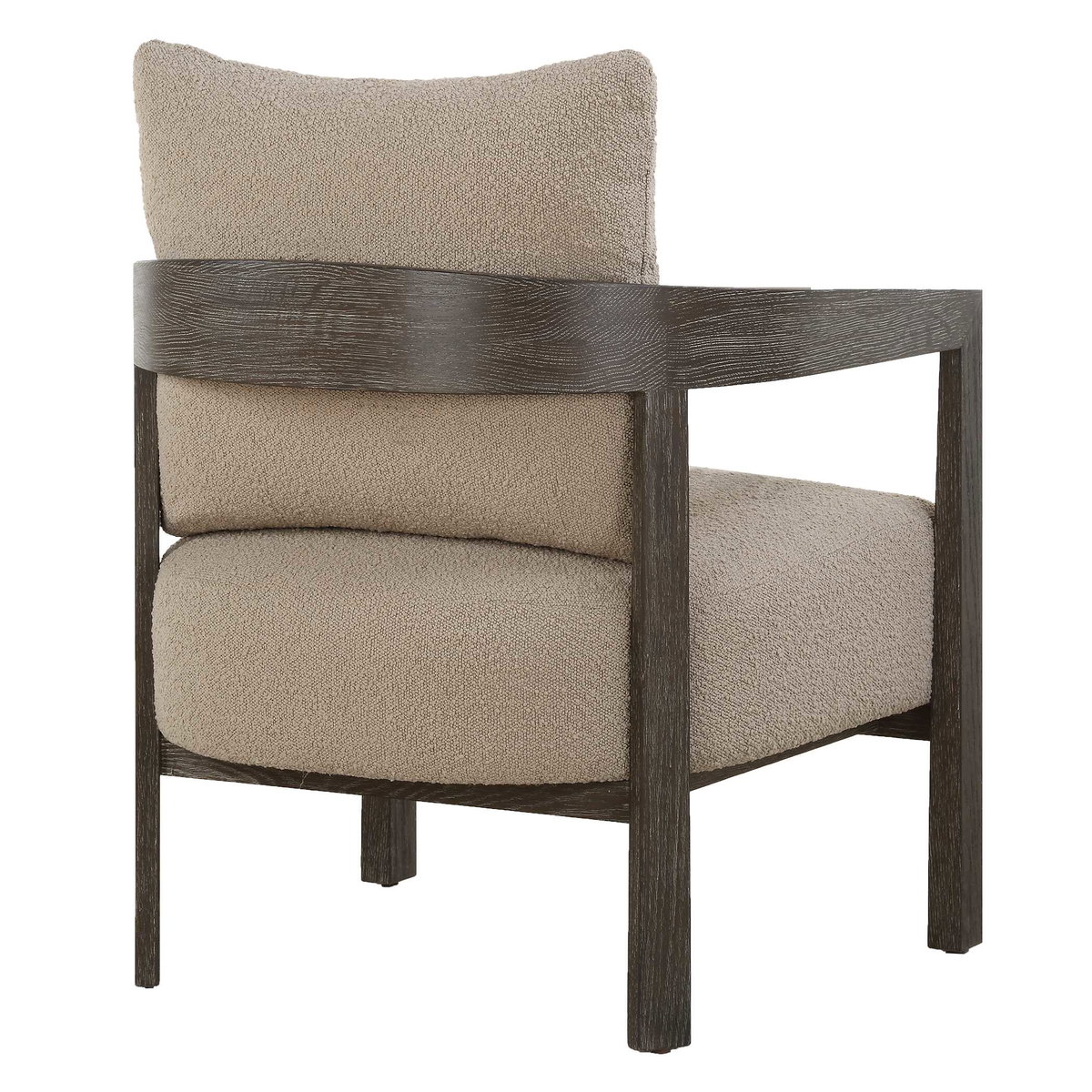 Sienna Sand Fabric Accent Chair, by Uttermost, 27" width x 28.5" height x 29" depth View 7