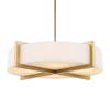 Cresson 4 Light Drum Pendant, by Uttermost, 6.5" height x 30" diameter thumbnail 1