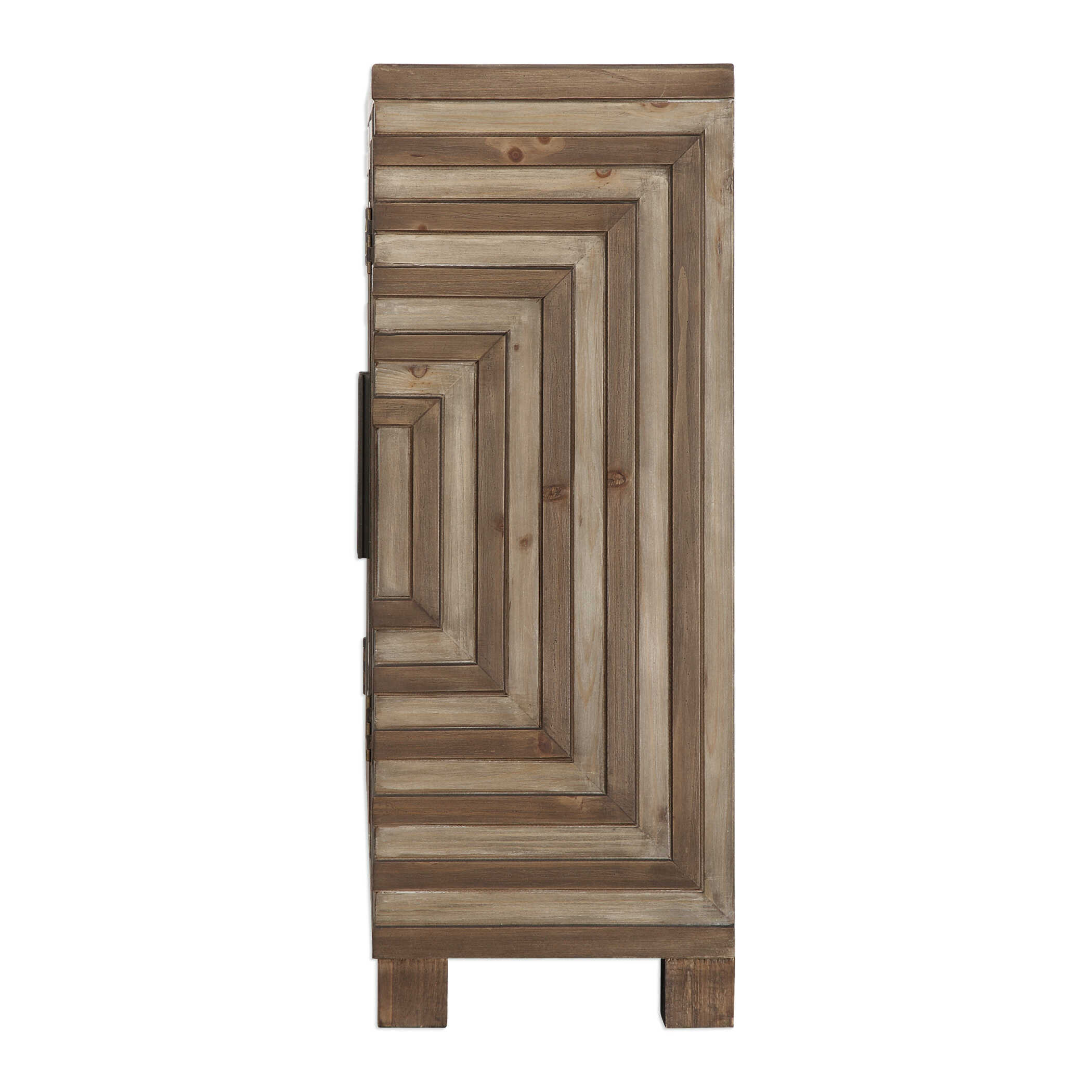 Layton Geometric Console Cabinet, Furniture by Uttermost, 48.5" width x 33" height x 12.5" depth View 8
