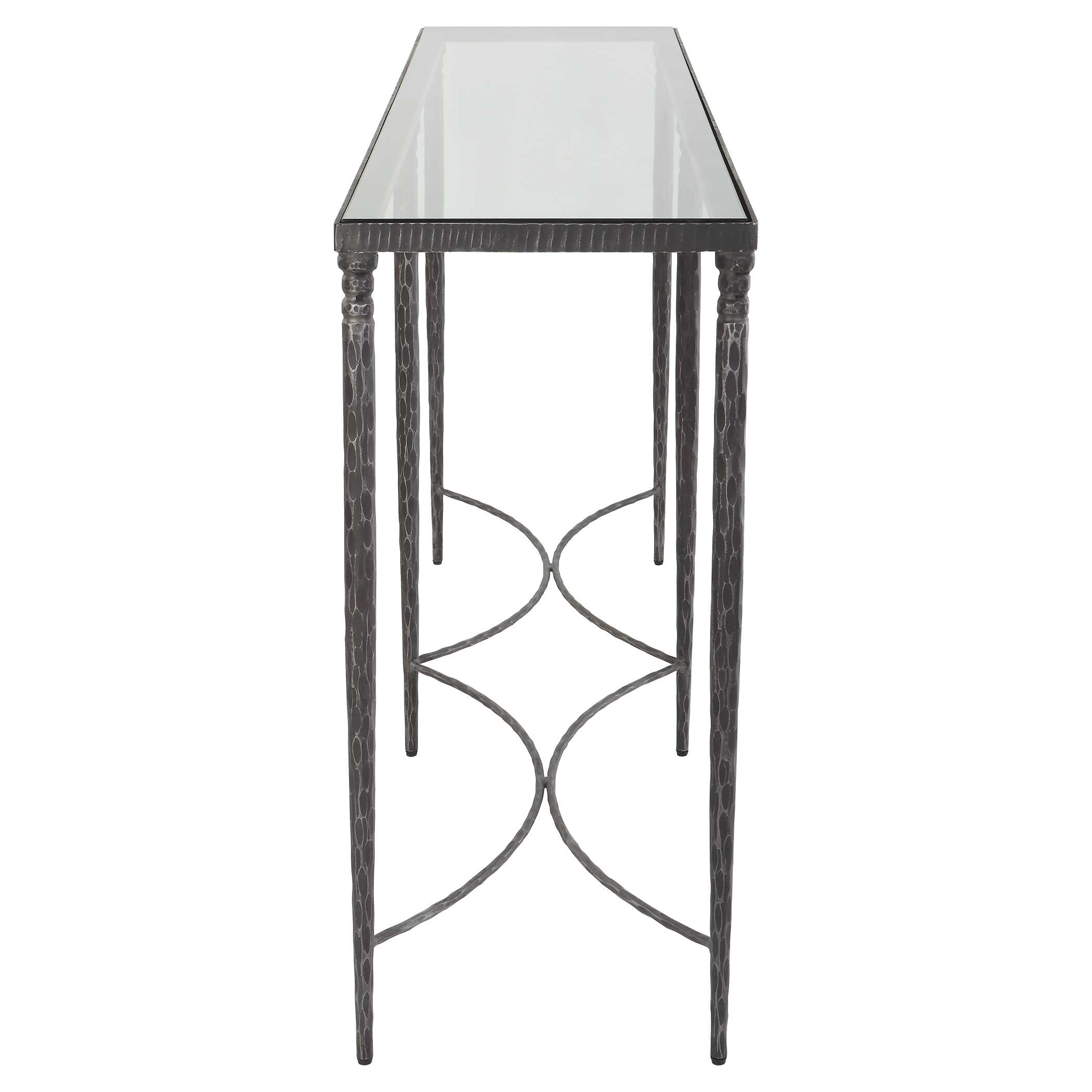 Washington Console Table, Furniture by Uttermost, 63.4" width x 30.3" height x 14.2" depth View 6