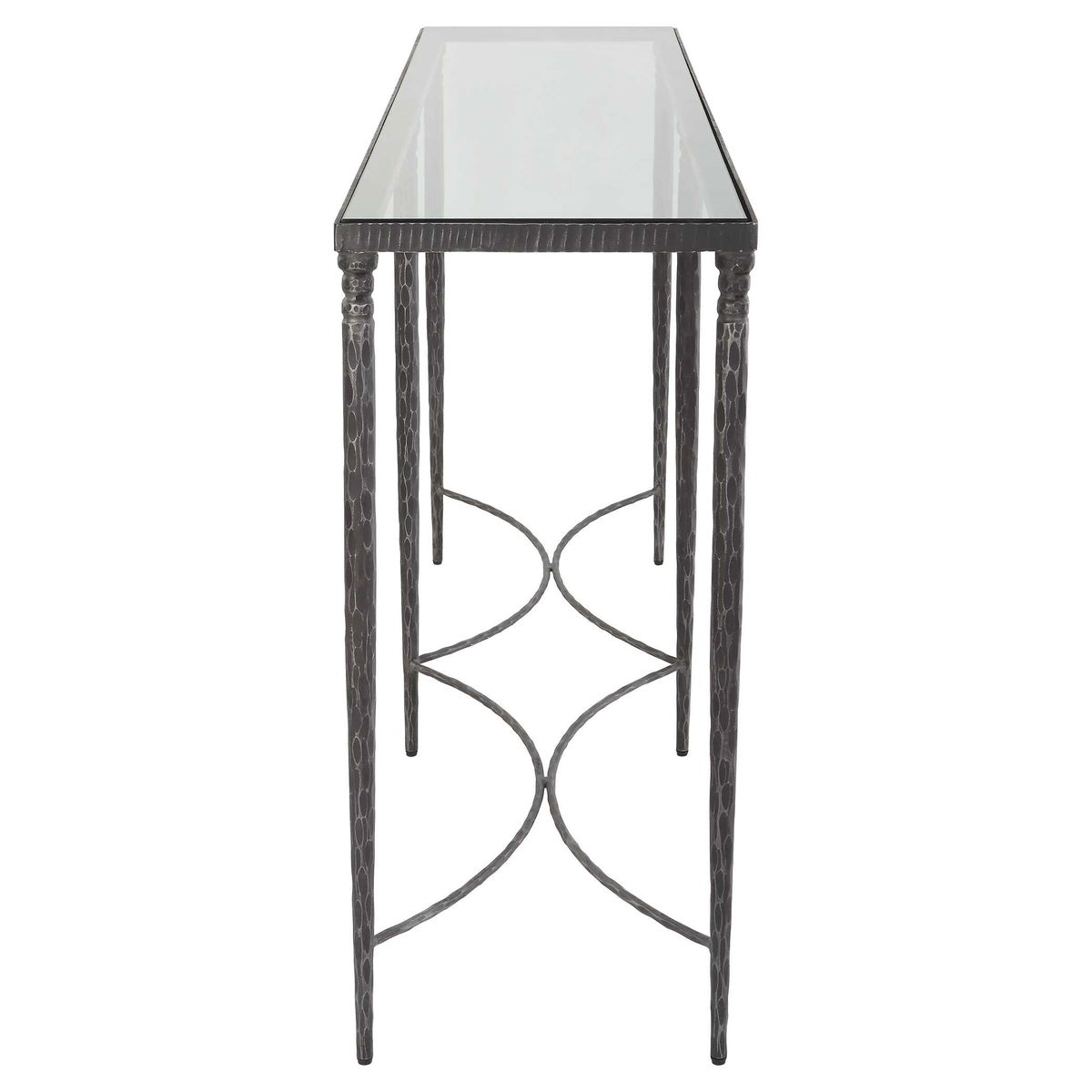Washington Console Table, by Uttermost, 63.4" width x 30.3" height x 14.2" depth View 6