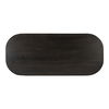 Glenn Oval Dining Table Dark Brown thumbnail 3