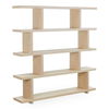 Miri Large Shelf Oak, Shelving & Bookcase by Moe's Home, 63" width x 63" height x 11" depth thumbnail 2