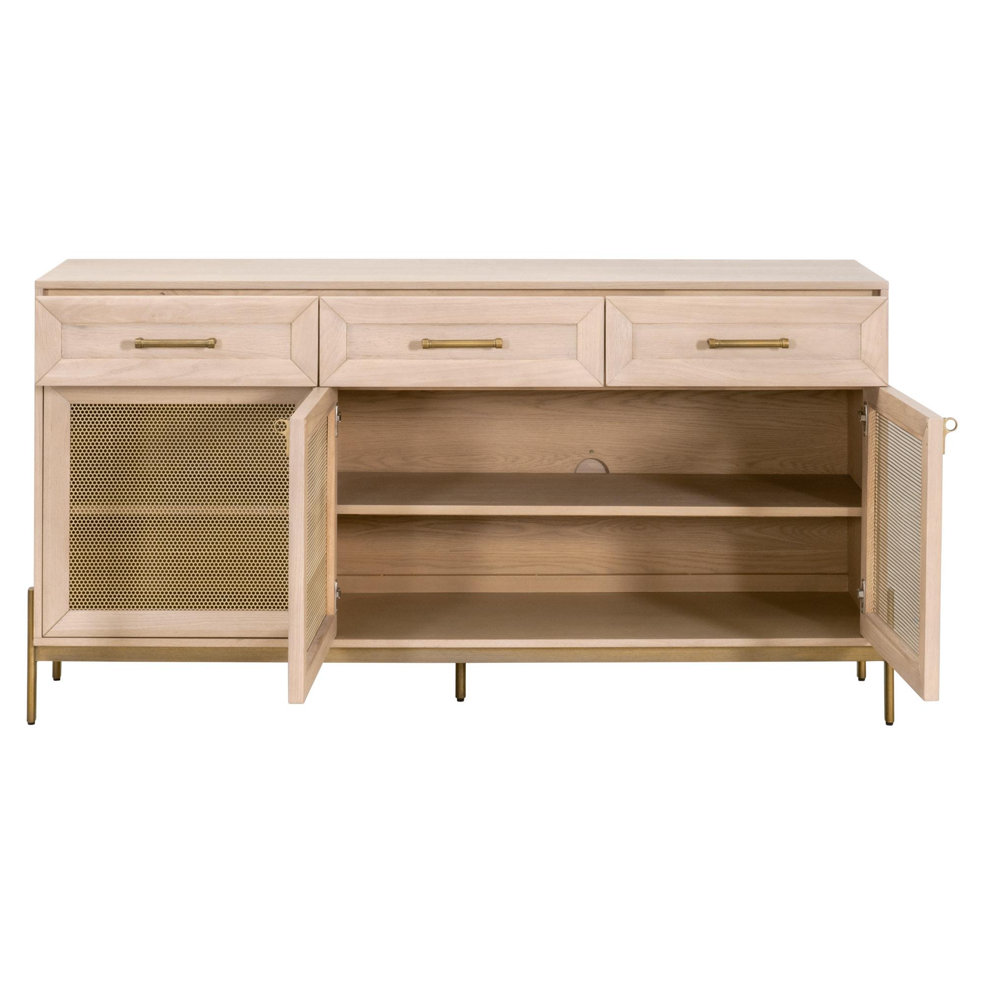 Dwell Media Sideboard, Cabinets & Sideboard by Essentials for Living, 65" width x 34.75" height x 18" depth View 4