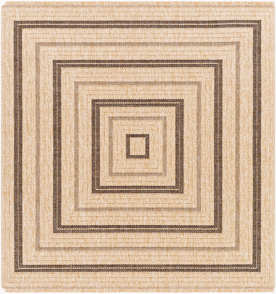 Encore Machine Woven Rug, by Surya, 1'3.75" length x 1'3.75" width