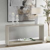 Prism Light Oak Console Table, by Uttermost, 60" width x 30" height x 14" depth thumbnail 4
