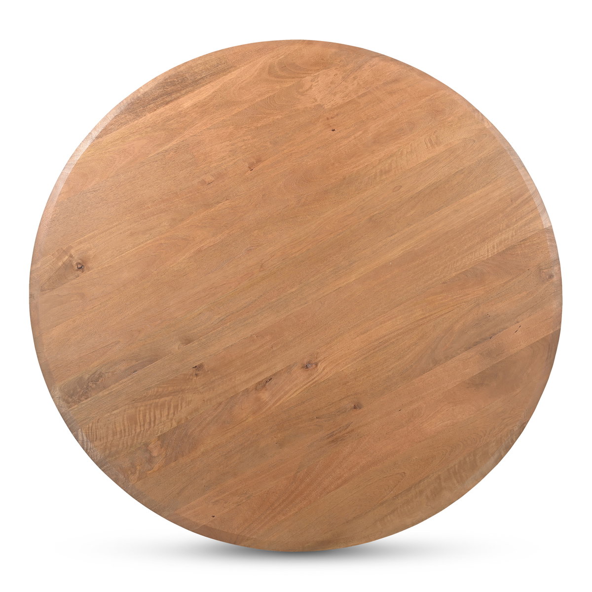 Wesley Dining Table Vintage Brown, by Moe's Home, 60" width x 29.5" height x 60" depth View 4