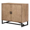 Sierra 2 Door Cabinet Natural, Cabinets & Sideboard by Moe's Home, 39" width x 33" height x 18" depth thumbnail 3