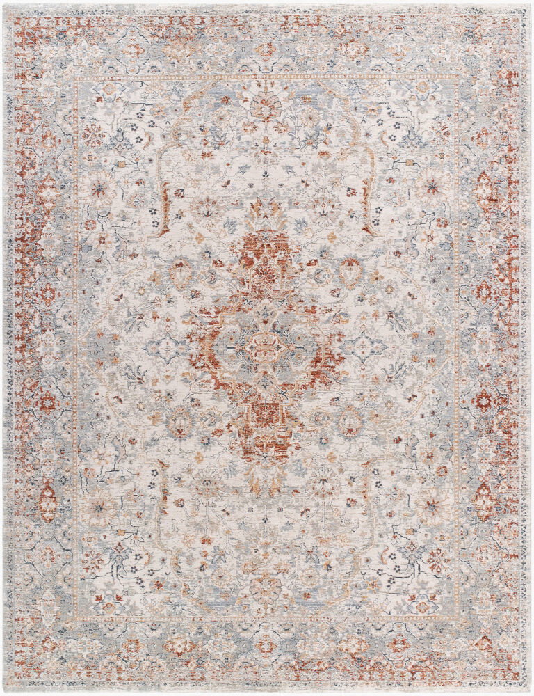 Poem Machine Woven Rug, by Surya, 1'3.75" length x 1'3.75" width