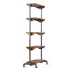 Rhordyn Industrial Etagere, Furniture by Uttermost, 33" width x 72" height x 17.75" depth thumbnail 4