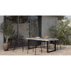 Jedrik Large Outdoor Dining Table Dark Grey, Outdoor Table by Moe's Home, 6'7" width x 2'6" height x 3'3.5" depth thumbnail 6