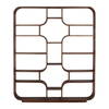 Gaetan Bookcase Brown, Shelving & Bookcase by Dovetail, 66.85" width x 78.5" height x 15.75" depth thumbnail 2