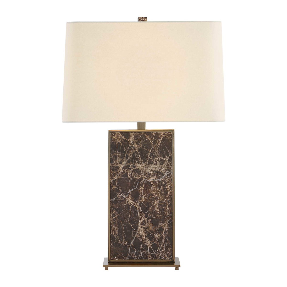Lafferty Marble Table Lamp, by Uttermost, 1'6" width x 2'4.25" height x 1'6" depth View 6